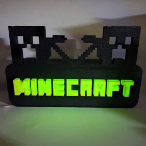 Minecraft logo light