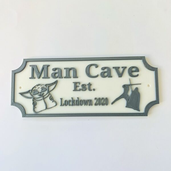 Man Cave sign