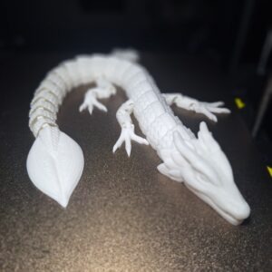 Flexible Leaf Dragon in white