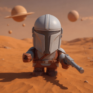 Mandalorian - Chunkables Action Figure