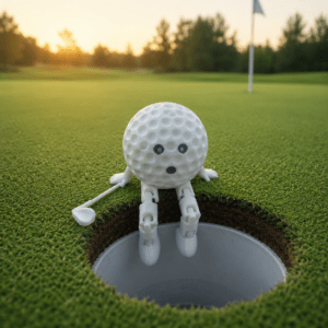 Golf Ball Desk Buddy – The Perfect Gift for Every Golfer!