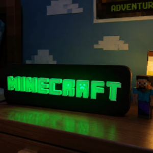 USB Powered Minecraft™ Style LED Night Light