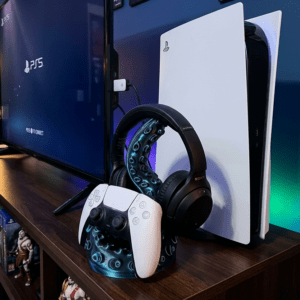 The PS5 and Headphone Tentacle Stand